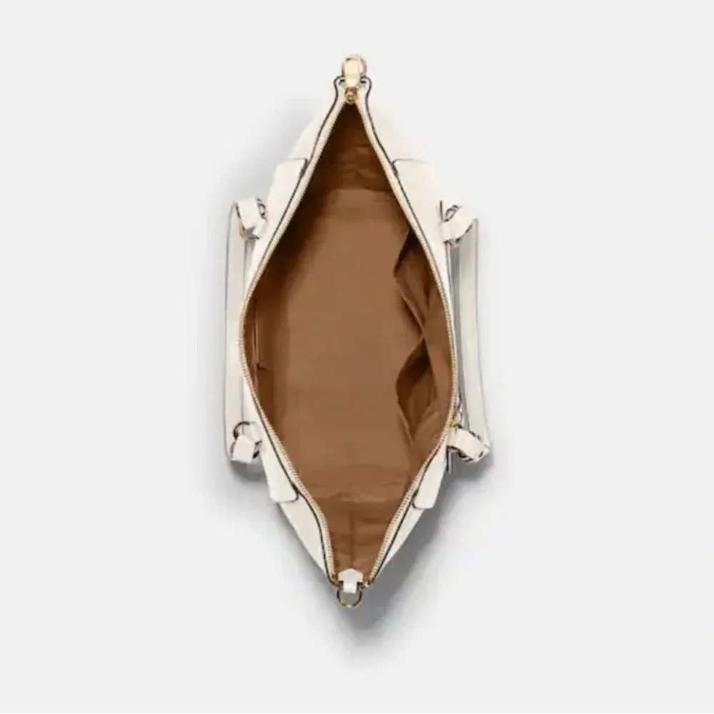 Coach Kleo Carryall
Handbag Laptop Gold/Chalk Leather - Picture 3 of 14